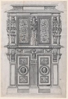 Furniture Design, 1530-85. Creator: Jacques Androuet Du Cerceau