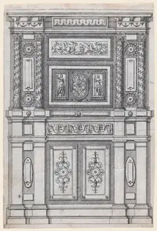 Furniture Design, 1530-85. Creator: Jacques Androuet Du Cerceau