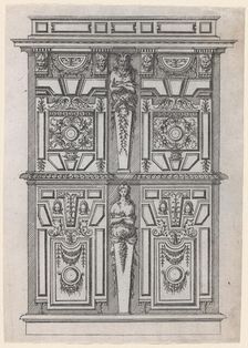 Furniture Design, 1530-85. Creator: Jacques Androuet Du Cerceau