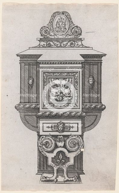 Furniture Design, 1530-85. Creator: Jacques Androuet Du Cerceau.