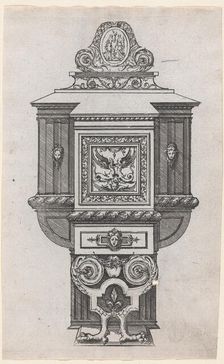 Furniture Design, 1530-85. Creator: Jacques Androuet Du Cerceau