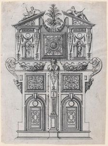 Furniture Design, 1565-70. Creator: Jacques Androuet Du Cerceau