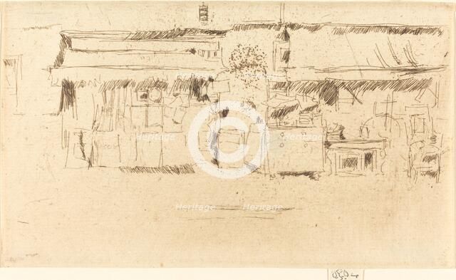 Furniture-Shop, c. 1887. Creator: James Abbott McNeill Whistler.