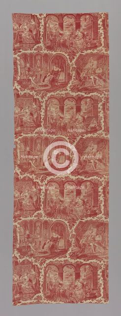 Furnishing Fabric, France, 1827/40. Creator: Unknown.