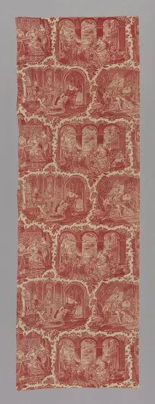 Furnishing Fabric, France, 1827/40. Creator: Unknown