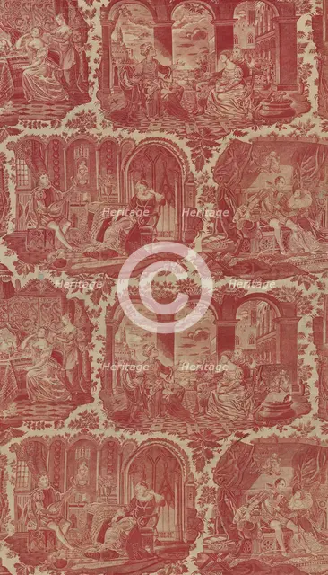 Furnishing Fabric, France, 1827/40. Creator: Unknown.