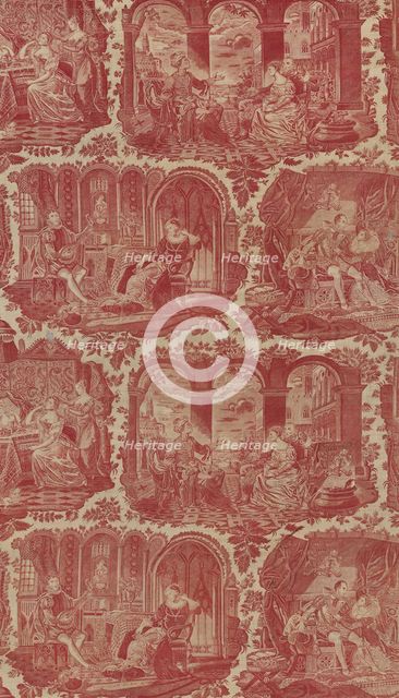 Furnishing Fabric, France, 1827/40. Creator: Unknown.