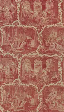 Furnishing Fabric, France, 1827/40. Creator: Unknown