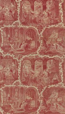 Furnishing Fabric, France, 1827/40. Creator: Unknown