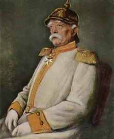 'Fürst Bismarck 1815-1898. - Gemälde von Lenbach 1934. Creator: Unknown