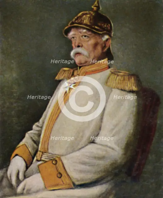 ''Fürst Bismarck 1815-1898. - Gemälde von Lenbach', 1934. Creator: Unknown.