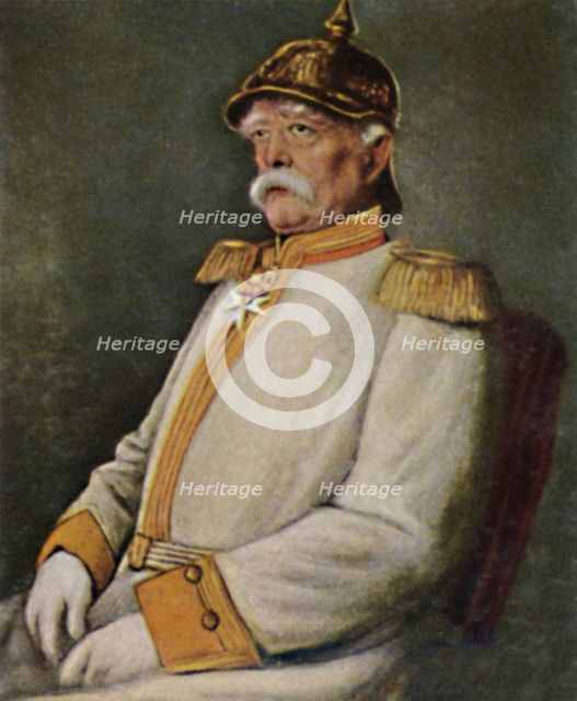 ''Fürst Bismarck 1815-1898. - Gemälde von Lenbach', 1934. Creator: Unknown.