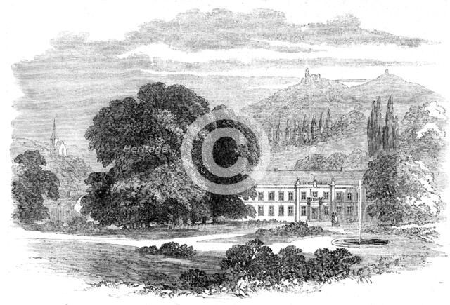 Fürstenlager, a seat of the Duke of Hesse-Darmstadt, near Auerbach..., 1862.  Creator: Unknown.