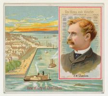 F.W. Dawson, The Charleston News and Courier, from the American Editors series (N35) for A..., 1887. Creator: Allen & Ginter
