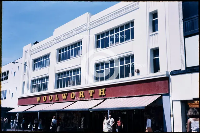 FW Woolworth and Company Limited, 181-185 Western Road, Brighton, Sussex,  1970s-1980s. Creator: Nicholas Anthony John Philpot.