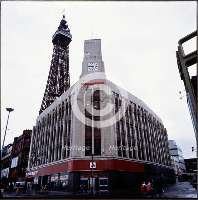 FW Woolworth and Company Limited, Bank Hey Street, Blackpool, 1970s-1980s. Creator: Nicholas Anthony John Philpot.