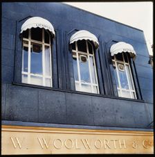 FW Woolworth and Co Ltd, 8-9 Bridge Street, Stratford-upon-Avon, Warwickshire, 1970s-1980s. Creator: Nicholas Anthony John Philpot