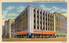 FW Woolworth Company store, Minneapolis, Minnesota, USA, 1937