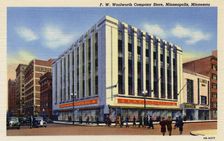 FW Woolworth Company Store, Minneapolis, Minnesota, USA, 1940