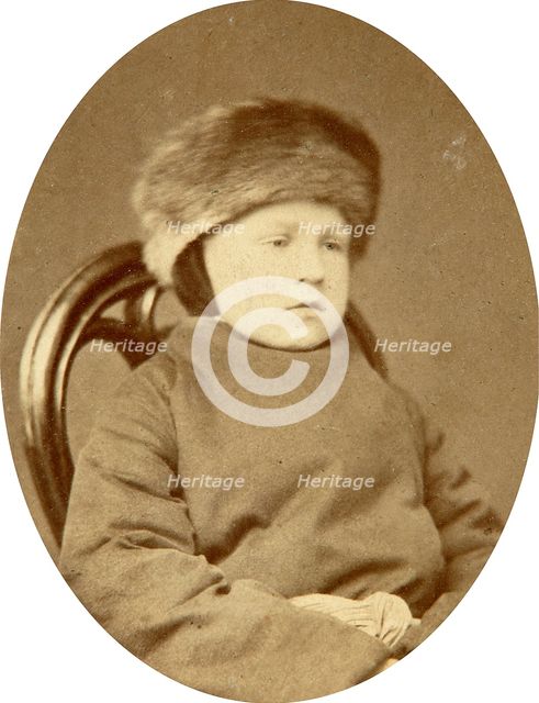Fyodor Fyodorevich Dostoyevsky, son of Russian author Fyodor Dostoyevsky, 1870s. Artist: Unknown