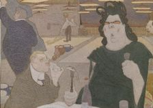 Fyodor Shalyapin (Caricature), 1910s. Artist: Shcherbov, Pavel Yegorovich (1866-1938)