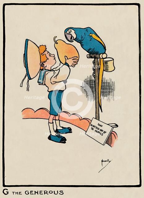 'G the Generous', 1903. Artist: John Hassall.