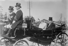 G.W. Guthrie & wife, Tokyo, 1916. Creator: Bain News Service