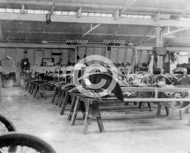 G.W.K. factory in Maidenhead, early 1920's. Creator: Unknown.