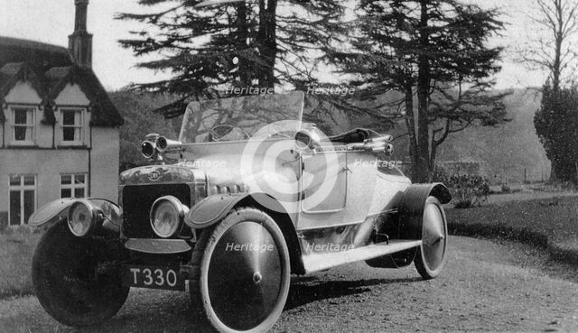 G.W.K with oil lights. Creator: Unknown.