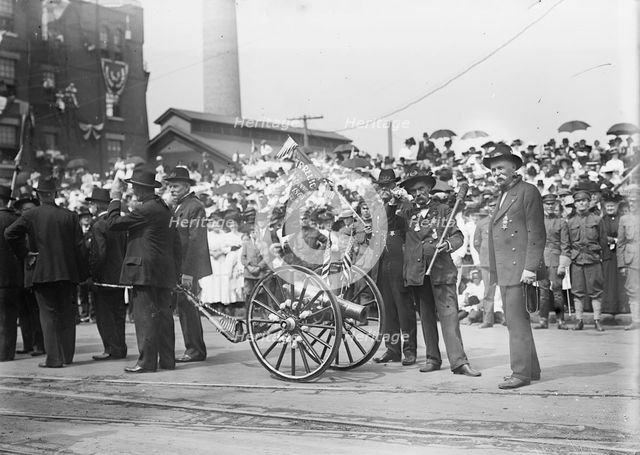 G.A.R. Parade, 1910. Creator: Bain News Service.