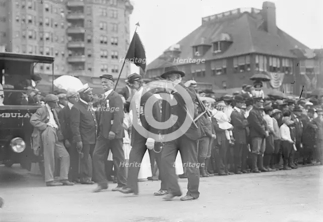 G.A.R. Parade, 1910. Creator: Bain News Service.
