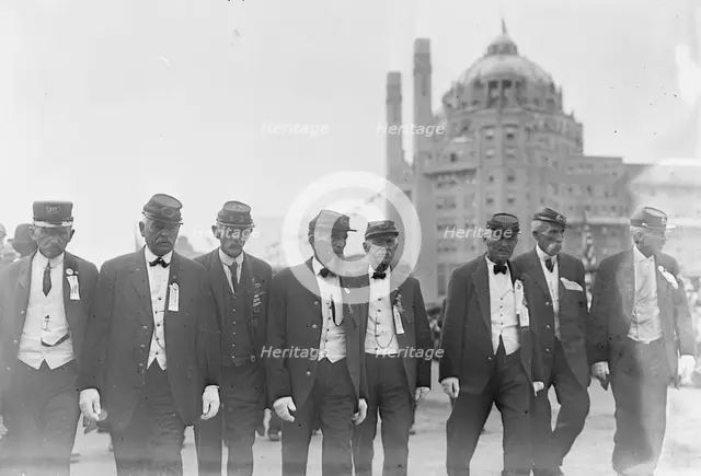 G.A.R. Parade - Atlantic City, 1910. Creator: Bain News Service.