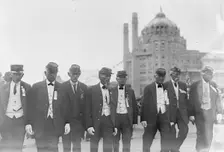 G.A.R. Parade - Atlantic City, 1910. Creator: Bain News Service