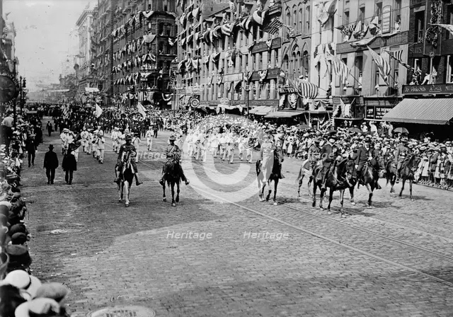 G.A.R. Parade, Rochester, between c1910 and c1915. Creator: Bain News Service.
