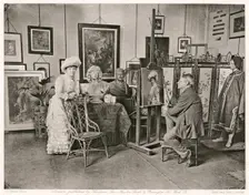 G.A. Storey, R.A., c1884. Creator: Joseph Parkin Mayall
