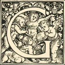 G - An Alphabet by Hans Weiditz c1520-1521, (1908). Creator: Hans Weiditz