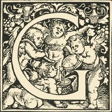 G - An Alphabet by Hans Weiditz c1520-1521, (1908). Creator: Hans Weiditz
