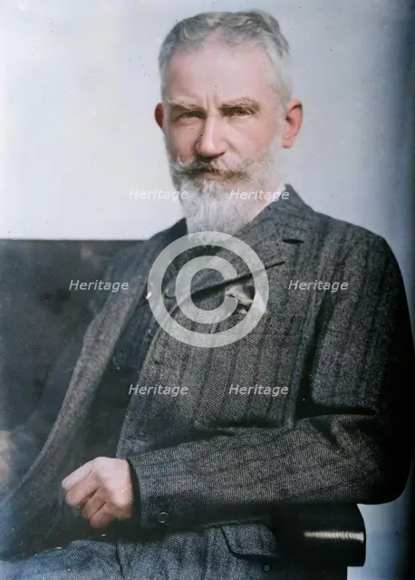 G.B. Shaw, 1914. Creator: Bain News Service.