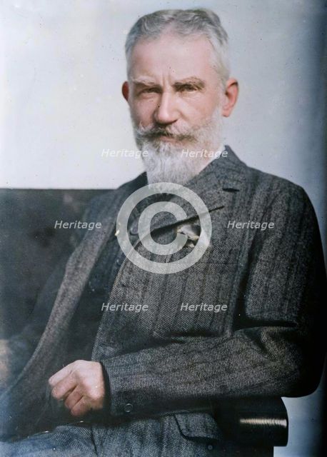 G.B. Shaw, 1914. Creator: Bain News Service.