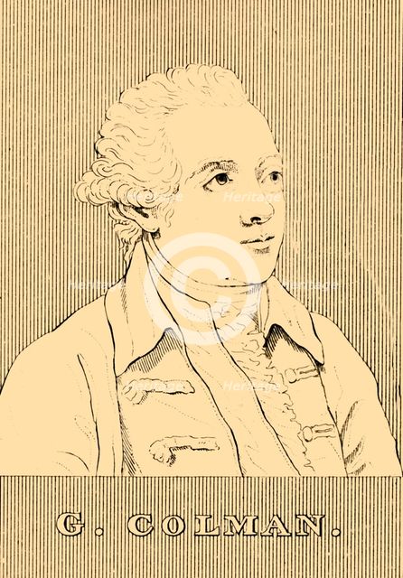 'G. Colman', (1732-1794), 1830. Creator: Unknown.