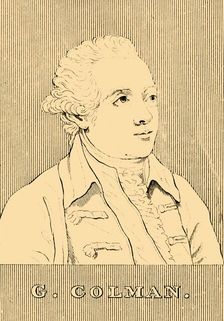 G. Colman (1732-1794), 1830. Creator: Unknown