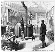 G'enl Garfield's Business Office, 1880