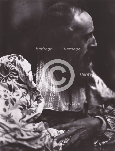 G.F. Watts, O.M., R.A. (1817-1904), c1860s. Creator: David Wilkie Wynfield.