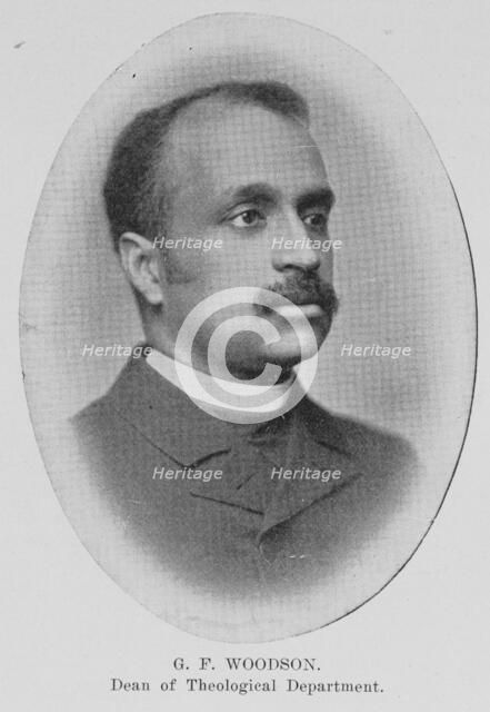 G. F. Woodson.  Dean of Theological Department, 1915. Creator: Unknown.