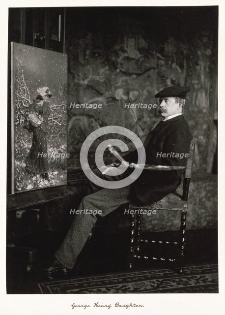 G.H. Boughton, c1889-1891. Creator: Ralph W Robinson.