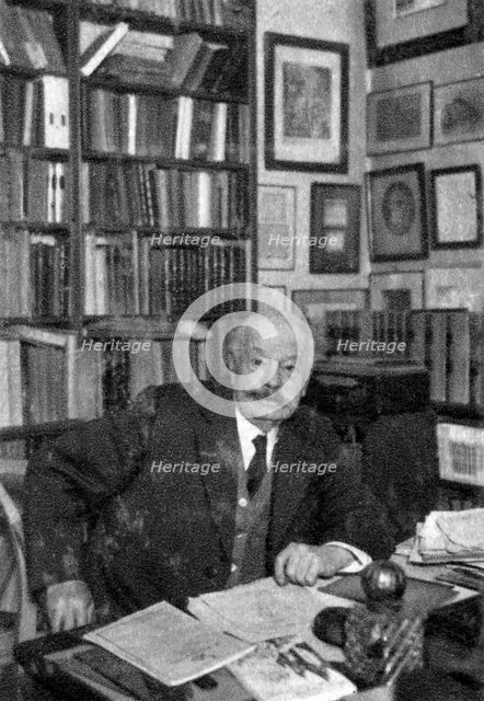G Lenotre, French historian and dramatist, 1924. Artist: Unknown
