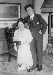 G. Martinelli & wife, between c1915 and c1920. Creator: Bain News Service