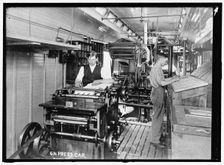 G.N. Press Car, between 1913 and 1918. Creator: Harris & Ewing