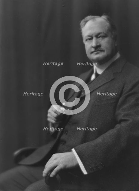 Knapp, George, Mr., portrait photograph, 1916. Creator: Arnold Genthe.