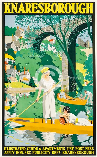 Knaresborough, c1928. Creator: Gawthorn, Henry George (1879-1941).